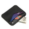 Leather card holder Bewood - Business - Black