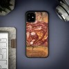 Etui Bewood Unique na iPhone 11 - Planets - Mars