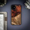 Etui Bewood Unique na iPhone 11 - 4 Żywioły - Ogień