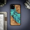 Bewood Resin Case - iPhone 11 Pro Max - Turquoise