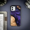 Bewood Resin Case - iPhone 12 / 12 Pro - Violet