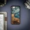 Bewood Resin Case - iPhone 7 / 8 / SE 2020 / SE 2022 - Planets - Earth