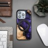 Bewood Resin Case - iPhone 14 Pro - Violet - MagSafe