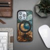 Etui Bewood Unique na iPhone 14 Pro - Planets - Ziemia z MagSafe