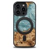 Etui Bewood Unique na iPhone 14 Pro - Planets - Uran z MagSafe