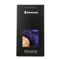 Etui Bewood Unique na iPhone 14 - Violet z MagSafe