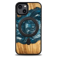 Etui Bewood Unique na iPhone 14 - 4 Żywioły - Powietrze z MagSafe
