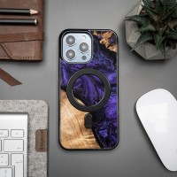 Bewood Resin Case - iPhone 14 Pro Max - Violet - MagSafe