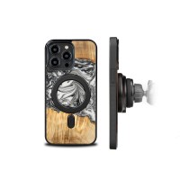 Etui Bewood Unique na iPhone 14 Pro Max - 4 Żywioły - Ziemia z MagSafe