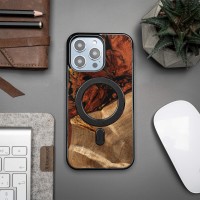 Etui Bewood Unique na iPhone 14 Pro Max - 4 Żywioły - Ogień z MagSafe