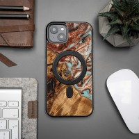 Etui Bewood Unique na iPhone 14 Plus - Planets - Jowisz z MagSafe
