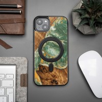 Bewood Resin Case - iPhone 14 Plus - 4 Elements - Water - MagSafe