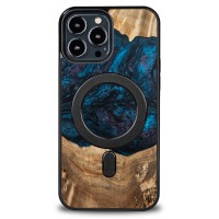 Etui Bewood Unique na iPhone 13 Pro Max - Planets - Neptun z MagSafe