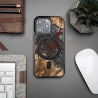 Bewood Resin Case - iPhone 13 Pro - Planets - Pluto - MagSafe