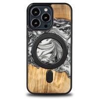 Etui Bewood Unique na iPhone 13 Pro - 4 Żywioły - Ziemia z MagSafe