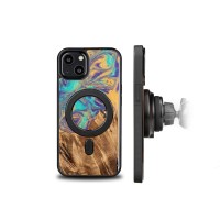 Etui Bewood Unique na iPhone 13 - Planets - Merkury z MagSafe