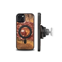 Etui Bewood Unique na iPhone 13 - Planets - Mars z MagSafe