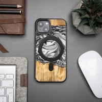 Bewood Resin Case - iPhone 13 - 4 Elements - Earth - MagSafe