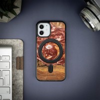 Bewood Resin Case - iPhone 12 Mini - Planets - Mars - MagSafe