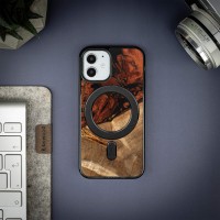 Bewood Resin Case - iPhone 12 Mini - 4 Elements - Fire - MagSafe