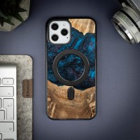 Etui Bewood Unique na iPhone 12 Pro Max - Planets - Neptun z MagSafe