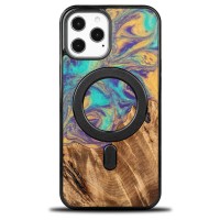 Etui Bewood Unique na iPhone 12 Pro Max - Planets - Merkury z MagSafe