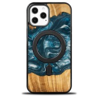 Etui Bewood Unique na iPhone 12 Pro Max - 4 Żywioły - Powietrze z MagSafe