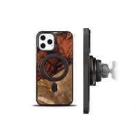Etui Bewood Unique na iPhone 12 Pro Max - 4 Żywioły - Ogień z MagSafe