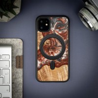 Etui Bewood Unique na iPhone 11 - Planets - Wenus z MagSafe