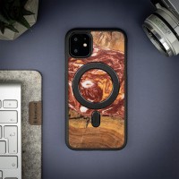Bewood Resin Case - iPhone 11 - Planets - Mars - MagSafe