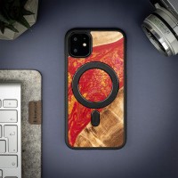 Bewood Resin Case - iPhone 11 - Neons - Paris - MagSafe