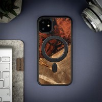 Bewood Resin Case - iPhone 11 - 4 Elements - Fire - MagSafe