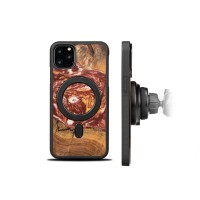 Etui Bewood Unique na iPhone 11 Pro Max - Planets - Mars z MagSafe