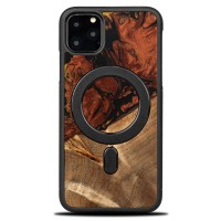 Bewood Resin Case - iPhone 11 Pro Max - 4 Elements - Fire - MagSafe