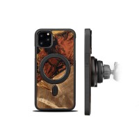 Bewood Resin Case - iPhone 11 Pro Max - 4 Elements - Fire - MagSafe