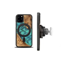 Bewood Resin Case - iPhone 11 Pro - Turquoise - MagSafe