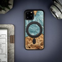 Bewood Resin Case - iPhone 11 Pro - Planets - Uranus - MagSafe