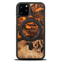 Bewood Resin Case - iPhone 11 Pro - Orange - MagSafe