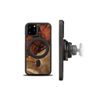 Etui Bewood Unique na iPhone 11 Pro - 4 Żywioły - Ogień z MagSafe