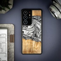Bewood Resin Case - Samsung Galaxy S21 Ultra - 4 Elements - Earth