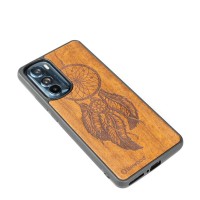 Motorola Edge 30 Dreamcatcher Imbuia Bewood Wood Case