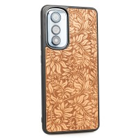 Drewniane Etui Bewood Motorola Edge 30 LIŚCIE JABŁOŃ