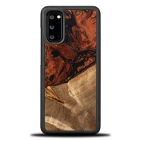 Etui Bewood Unique na Samsung Galaxy S20 - 4 Żywioły - Ogień