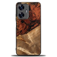 Etui Bewood Unique - Realme C55 - 4 Żywioły - Ogień