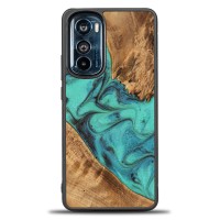 Etui Bewood Unique - Motorola Edge 30 - Turquoise