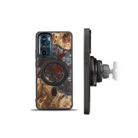 Bewood Resin Case - Motorola Edge 30 - Planets - Pluto