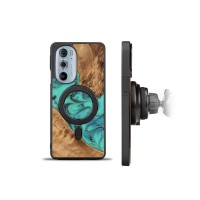 Bewood Resin Case - Motorola Edge 30 Pro - Turquoise