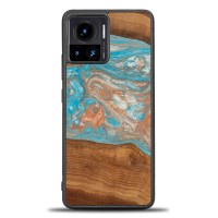 Bewood Resin Case - Motorola Edge 30 Ultra - Planets - Saturn