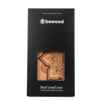 Drewniane Etui Bewood Motorola G53 5G MANDALA JABŁOŃ