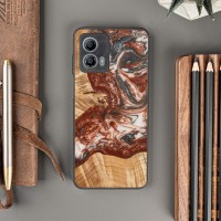 Etui Bewood Unique - Motorola G73 5G - Planets - Wenus